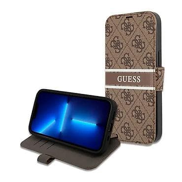 Maska na preklop Guess Bk Pu 4G Stripe za iPhone 13 6.1 braon na lalafo.rs — 4 Maska na preklop Guess Bk Pu 4G Stripe za iPhone 13 6.1 braon — 4