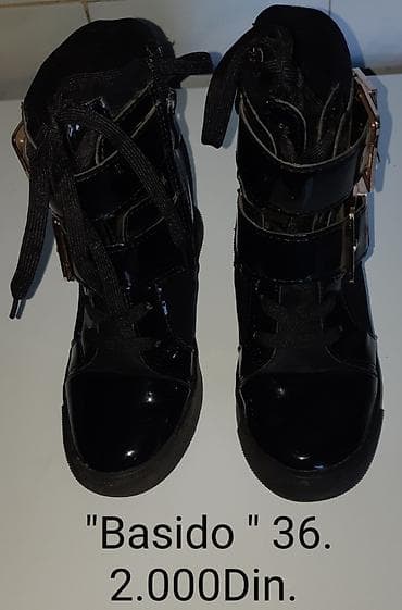 Ankle boots: Basido patike/gležnjače – broj 36 - Crne,veštačka lakirana koža sa at lalafo.rs — 7 Ankle boots: Basido patike/gležnjače – broj 36 - Crne,veštačka lakirana koža sa — 7