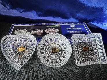 Pepeljare nove kristal,Zajecar 70te. Set od 3 pepeljare Zajecar na lalafo.rs — 1 Pepeljare nove kristal,Zajecar 70te. Set od 3 pepeljare Zajecar — 1