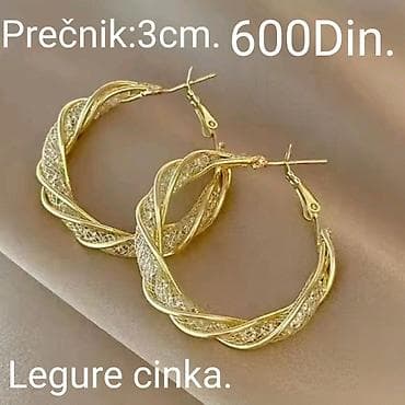 PRELEPE ALKE OD LEGURE CINKA SA SJAJNIM MREŽASTOM DEKORACIJOM na lalafo.rs — 4 PRELEPE ALKE OD LEGURE CINKA SA SJAJNIM MREŽASTOM DEKORACIJOM — 4