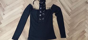 Kikiriki ženska majica dugih rukava - Model: 25222 - Boja: crna na lalafo.rs — 1 Kikiriki ženska majica dugih rukava - Model: 25222 - Boja: crna — 1