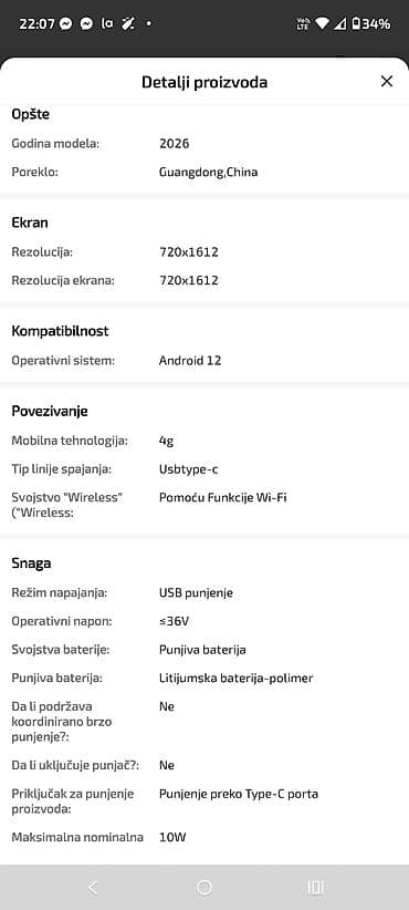 Mobile Phones & Accessories: Mobilni telefon android na preklop. Uplata oa slanje ceka se na at lalafo.rs — 7 Mobile Phones & Accessories: Mobilni telefon android na preklop. Uplata oa slanje ceka se na — 7