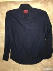 Košulja Na duge rukave, M (EU 50), Hugo Boss, bоја - Tamnoplava, Lan na lalafo.rs Košulja Na duge rukave, M (EU 50), Hugo Boss, bоја - Tamnoplava, Lan