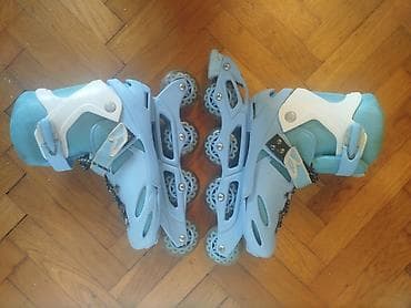 Podesivi roleri 36-39 plavi,tockici za rolere - ko novi Deciji na lalafo.rs — 10 Podesivi roleri 36-39 plavi,tockici za rolere - ko novi Deciji — 10