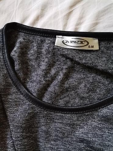 Siva melirana bluza vel. S-M, 100% pamuk. Kao nova. Naznačena veličina na lalafo.rs — 5 Siva melirana bluza vel. S-M, 100% pamuk. Kao nova. Naznačena veličina — 5