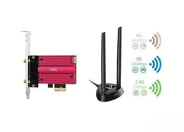 dve suknje po: Cudy AX5400 Wi‑Fi 6E + Bluetooth 5.2 PCIe adapter za desktop računare at lalafo.rs — 3 dve suknje po: Cudy AX5400 Wi‑Fi 6E + Bluetooth 5.2 PCIe adapter za desktop računare — 3