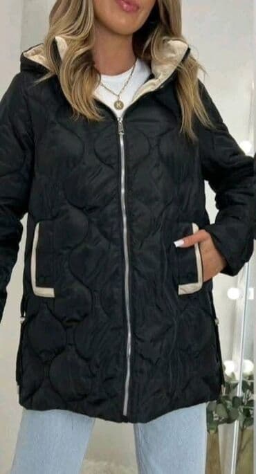 🔥Ženska prošivena jakna sa kapuljačom ✅4200 Dinara ✅2XL, 3XL, 4XL na lalafo.rs 🔥Ženska prošivena jakna sa kapuljačom ✅4200 Dinara ✅2XL, 3XL, 4XL