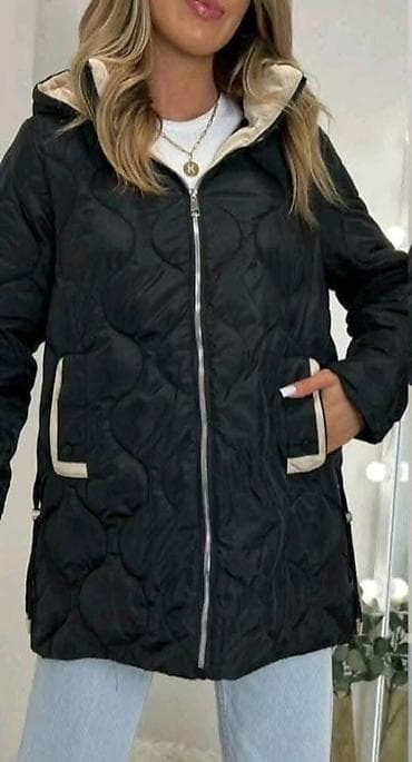 🔥Ženska prošivena jakna sa kapuljačom ✅4200 Dinara ✅2XL, 3XL, 4XL at lalafo.rs — 1 🔥Ženska prošivena jakna sa kapuljačom ✅4200 Dinara ✅2XL, 3XL, 4XL — 1