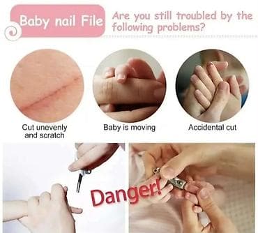 Električna turpija za nokte za bebe – komplet za bezbedno i nežno na lalafo.rs — 3 Električna turpija za nokte za bebe – komplet za bezbedno i nežno — 3