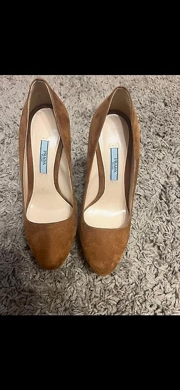 Prada ženske salonke na visoku štiklu - Model: klasične zatvorene na lalafo.rs — 1 Prada ženske salonke na visoku štiklu - Model: klasične zatvorene — 1