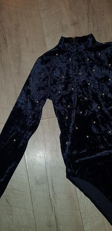 Bodi plisan sa belim biserima.Rajfislus pozadi.Kvalitetan. Teget boja na lalafo.rs — 5 Bodi plisan sa belim biserima.Rajfislus pozadi.Kvalitetan. Teget boja — 5