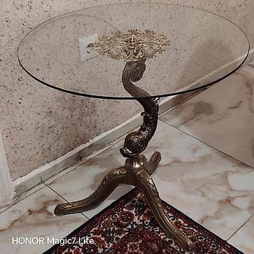 Antique Club Tables: Stilski antik Kafestolcic od mesinga u ocuvanom stanju at lalafo.rs — 3 Antique Club Tables: Stilski antik Kafestolcic od mesinga u ocuvanom stanju — 3