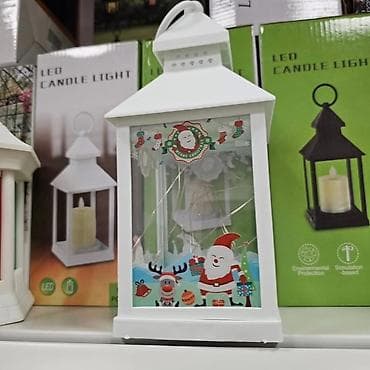 Dekorativne LED fenjer-lampe – više modela - Materijal: čvrsta na lalafo.rs — 4 Dekorativne LED fenjer-lampe – više modela - Materijal: čvrsta — 4