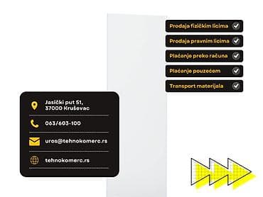 Termoplastični materijali u ponudi sa i bez UV zaštite – ekstrudirane na lalafo.rs — 5 Termoplastični materijali u ponudi sa i bez UV zaštite – ekstrudirane — 5