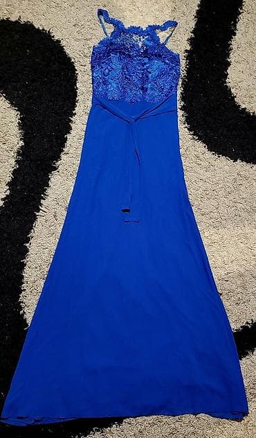 Dresses: Prelepa haljina kraljevsko plave boje kao nova,obucena jednom.Velicina at lalafo.rs — 2 Dresses: Prelepa haljina kraljevsko plave boje kao nova,obucena jednom.Velicina — 2