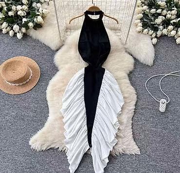 zenske original guess: 🔥Elegantna žensko haljina bez rukava, crno-bela, midi dužine. ✅2900 na lalafo.rs — 4 zenske original guess: 🔥Elegantna žensko haljina bez rukava, crno-bela, midi dužine. ✅2900 — 4