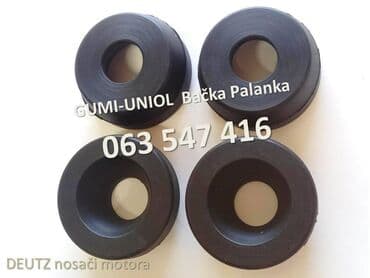 Gumeni nosači motora za DEUTZ - Set od 4 gumena uloška cena za set je na lalafo.rs Gumeni nosači motora za DEUTZ - Set od 4 gumena uloška cena za set je