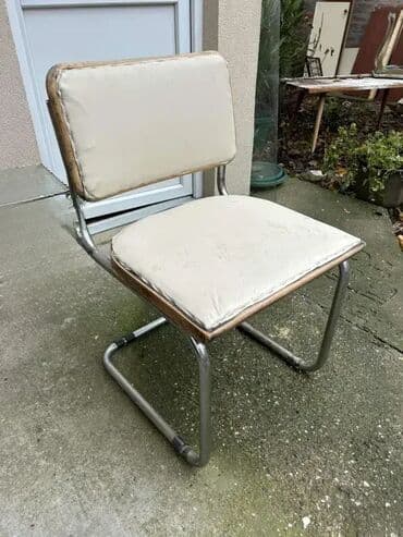 Stilske stolice: Česca stolice - 4 kom - Marcel Breuer (za sređivanje) 🪑✨ Stolice za na lalafo.rs — 4 Stilske stolice: Česca stolice - 4 kom - Marcel Breuer (za sređivanje) 🪑✨ Stolice za — 4