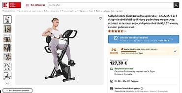 Sports & Leisure: Sklopivi sobni bicikl za kućni trening – 4‑u‑1 magnetni trenažer - 8 at lalafo.rs — 4 Sports & Leisure: Sklopivi sobni bicikl za kućni trening – 4‑u‑1 magnetni trenažer - 8 — 4