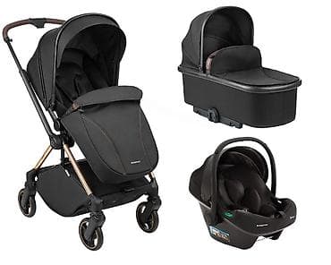 Komplet 3 u 1 – kolica, korpa (carrycot) i auto-sedište za bebe - na lalafo.rs Komplet 3 u 1 – kolica, korpa (carrycot) i auto-sedište za bebe -