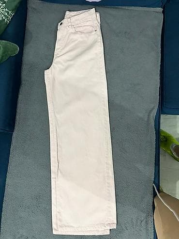 Siroke roze pantalone visokog struka u boju 40 na lalafo.rs — 2 Siroke roze pantalone visokog struka u boju 40 — 2