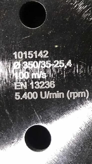 LISSMAC ploča za sečenje asfalta 350 mm, 25,4 mm rupa Cena: 320 € na lalafo.rs — 4 LISSMAC ploča za sečenje asfalta 350 mm, 25,4 mm rupa Cena: 320 € — 4