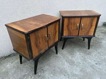 Antique Dressers: Retro Art Deco noćni ormarići / stočići - MOGUĆ PREVOZ U dobrom at lalafo.rs — 13 Antique Dressers: Retro Art Deco noćni ormarići / stočići - MOGUĆ PREVOZ U dobrom — 13