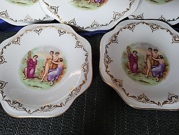 Sport & Hobby: Desertni tanjiri Jugoporcelan Titov Veles iz 70ih.god. Jugoporcelan at lalafo.rs — 3 Sport & Hobby: Desertni tanjiri Jugoporcelan Titov Veles iz 70ih.god. Jugoporcelan — 3