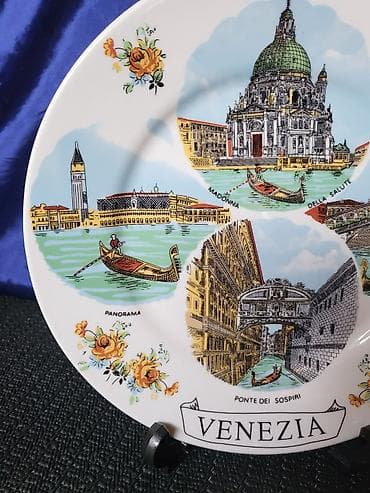 Other Home Decor: Nov,vintaz porcelanski tanjir za na zid Venecija. Nov tanjir za na at lalafo.rs — 2 Other Home Decor: Nov,vintaz porcelanski tanjir za na zid Venecija. Nov tanjir za na — 2