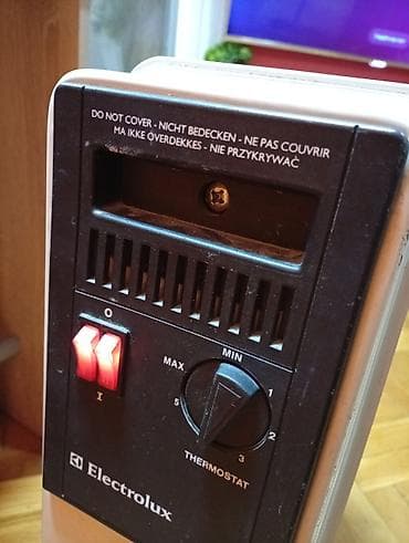 Uljani radijator ELEKTROLUXS od 6 rebara ili 1000 w ispravan na lalafo.rs — 5 Uljani radijator ELEKTROLUXS od 6 rebara ili 1000 w ispravan — 5