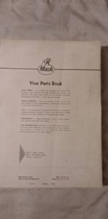 Knjiga: Katalog rezervnih delova za kamione Mack A4 format,oko 400 na lalafo.rs — 2 Knjiga: Katalog rezervnih delova za kamione Mack A4 format,oko 400 — 2