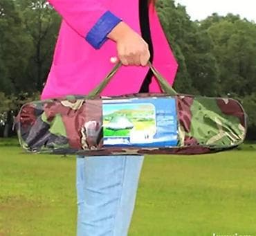 Šator za 6 osoba 2.2x2.5x1.5m Maskirni Šator je u spakovan u torbu na lalafo.rs — 2 Šator za 6 osoba 2.2x2.5x1.5m Maskirni Šator je u spakovan u torbu — 2