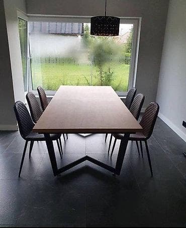 TRPEZARIJSKI STO MODEL TARA | Izrada nameštaja po meri Drvo& metal na lalafo.rs TRPEZARIJSKI STO MODEL TARA | Izrada nameštaja po meri Drvo& metal