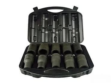 Merni alati i instrumenti: Set udarnih nasadnih ključeva – 10 delova u koferu - Komplet dubokih na lalafo.rs — 2 Merni alati i instrumenti: Set udarnih nasadnih ključeva – 10 delova u koferu - Komplet dubokih — 2