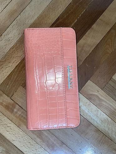 Ženski novčanik – koralno roze, “Tiffany” stil - Materijal: veštačka at lalafo.rs — 5 Ženski novčanik – koralno roze, “Tiffany” stil - Materijal: veštačka — 5