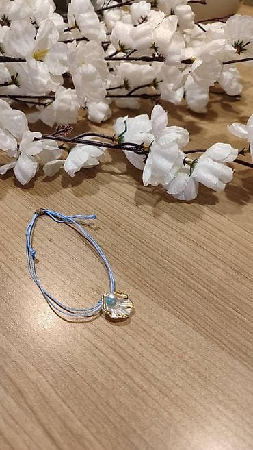 Narukvica sa morskim motivom - Tanka, svetloplava končana narukvica at lalafo.rs — 2 Narukvica sa morskim motivom - Tanka, svetloplava končana narukvica — 2