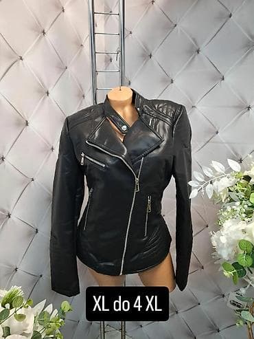 Ženska biker jakna – veličine od XL do 4XL - Model: asimetrični na lalafo.rs Ženska biker jakna – veličine od XL do 4XL - Model: asimetrični
