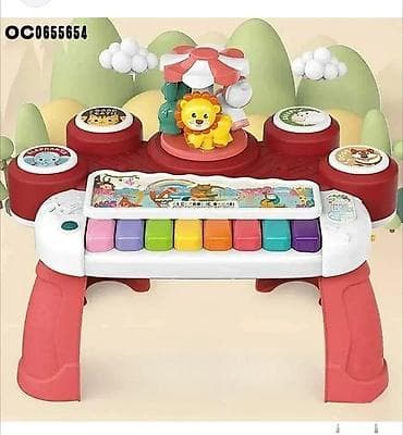 Muzički stolić "Lav" za mališane 🦁 Edukacija kroz igru! at lalafo.rs — 1 Muzički stolić "Lav" za mališane 🦁 Edukacija kroz igru! — 1