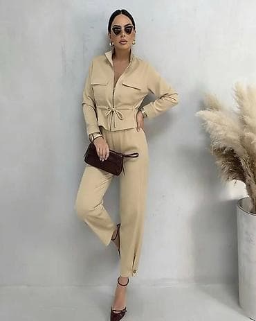 pantalone gina benotti: Ženski komplet – jakna i pantalone - Krojen komplet od lagane na lalafo.rs — 5 pantalone gina benotti: Ženski komplet – jakna i pantalone - Krojen komplet od lagane — 5