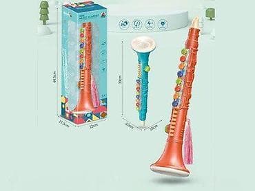 Dečji muzički klarinet – interaktivna igračka - Materijal: plastika na lalafo.rs Dečji muzički klarinet – interaktivna igračka - Materijal: plastika