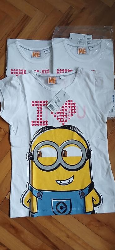 Dečija majica Despicable Me – Minions - Model: kratki rukav, okrugli na lalafo.rs — 1 Dečija majica Despicable Me – Minions - Model: kratki rukav, okrugli — 1