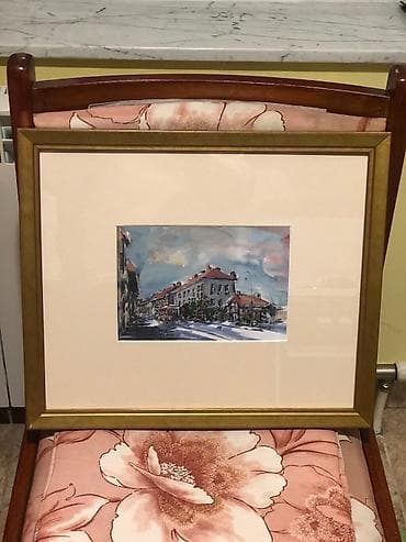 Uramljena nova umetnička slika na kojoj je prikazan deo starog at lalafo.rs — 1 Uramljena nova umetnička slika na kojoj je prikazan deo starog — 1