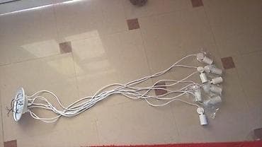 1. Led luster sa 3 lampe2. Luster sa 8 asunga i dugackim kablovima na lalafo.rs 1. Led luster sa 3 lampe2. Luster sa 8 asunga i dugackim kablovima