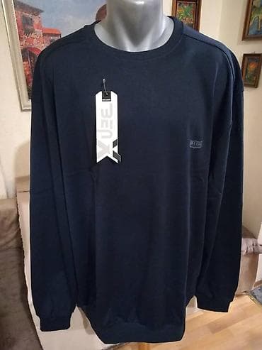 Novi muski pamucni duks Benx u velikom broju Teget 5XL. Novopazarski na lalafo.rs — 1 Novi muski pamucni duks Benx u velikom broju Teget 5XL. Novopazarski — 1