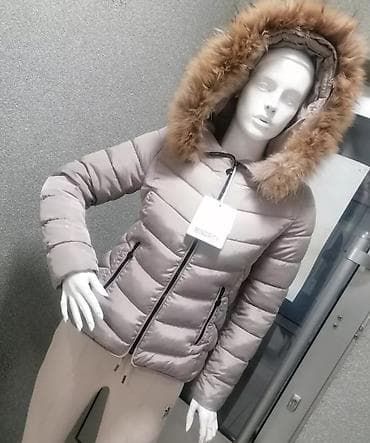 Ženska zimska jakna – kratki puffer kroj, bež/sivo-krem nijansa. - na lalafo.rs — 2 Ženska zimska jakna – kratki puffer kroj, bež/sivo-krem nijansa. - — 2