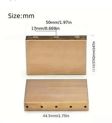 MESINGANI BLOK ZA TREMOLO 34MM 37MM 42MM | Slanje po dogovoru ili na lalafo.rs MESINGANI BLOK ZA TREMOLO 34MM 37MM 42MM | Slanje po dogovoru ili