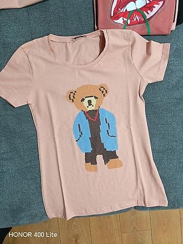 Pamuk likra majice. Pune elastina. Cena 1300 din at lalafo.rs — 8 Pamuk likra majice. Pune elastina. Cena 1300 din — 8