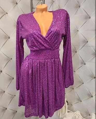 Ženska mini haljina sa šljokicama, idealna za večernje izlaske i at lalafo.rs — 5 Ženska mini haljina sa šljokicama, idealna za večernje izlaske i — 5