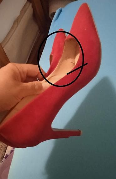 Ženske salonke na štiklu – crvene - Model: klasične salonke sa na lalafo.rs — 7 Ženske salonke na štiklu – crvene - Model: klasične salonke sa — 7