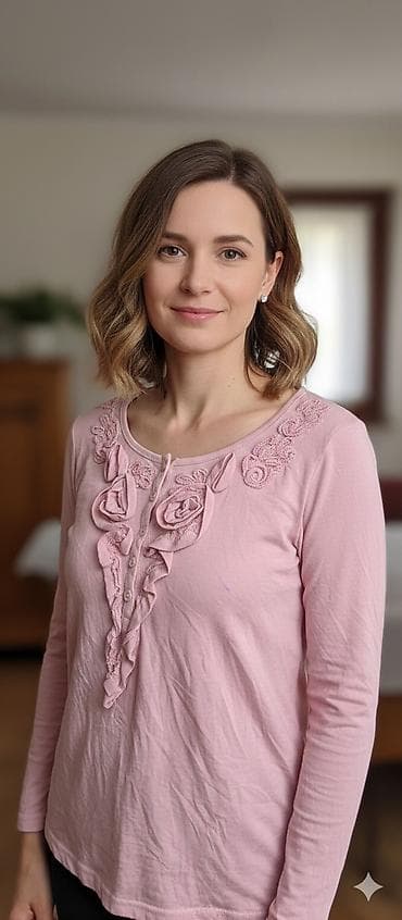 S (EU 36), Pamuk, Cvetni, bоја - Roze na lalafo.rs S (EU 36), Pamuk, Cvetni, bоја - Roze